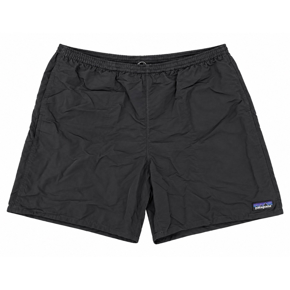 Patagonia Baggies Men's 6" Shorts XXL Black Nylon Mesh Lined Outdoor Swim Shorts